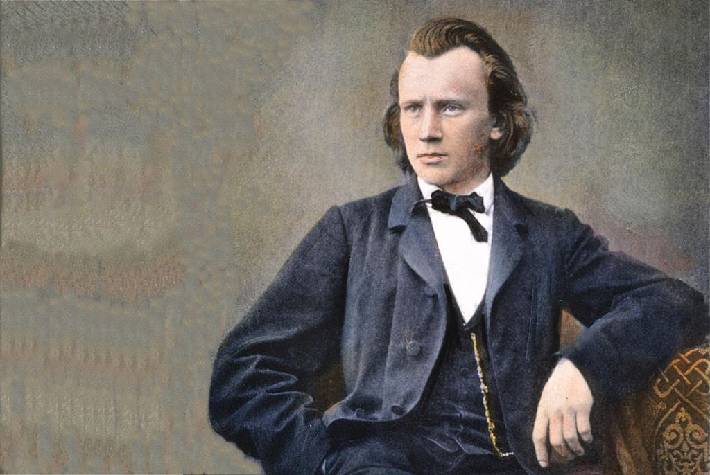 今日の音楽家　「ブラームス」　 写真